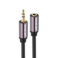 Professionelles 3,5mm TRS Verlängerungskabel, Reinkupfer, Rauschunterdrückend, Flexibel, 1,5M 1/8 AUX-Kabel, 3,5mm Audiokabel
