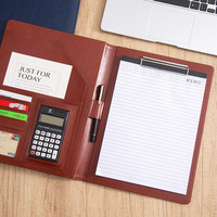 Carpeta de Cuero Multifuncional A4, Marca JMZ, Organizador de Oficina, Negociación de Contratos, Archivo Duradero