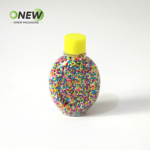 Botella de Plástico Sólido de 55g Personalizada con Chispas de Azúcar, Certificadas Halal, para Decoraciones Comestibles, Empaquetadas - Product Image 3
