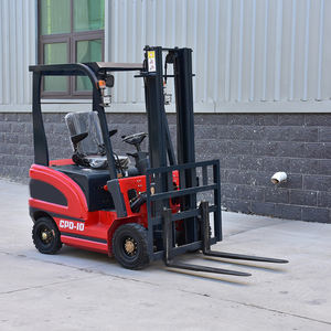 מלגזה חשמלי פופולרי 1 1.5 טון cpd15 1500 ק "ג מסוללה מלגזה עצמית טעינה אוטומטית ניידת מלגזה - Product Image 5