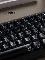 HZGAMER Quantum Hive Electroplating Process PC Material Transparent Keycaps Hollow Mechanical Keyboard EV63 China