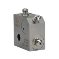 IEPE/ICP 3 Axis Accelerometer Piezoelectric Transducer Pemantau Getaran Mesin Sensor Akselerasi Triaksial ±100g 50mV/g