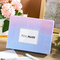 Porte-cartes d'index auto-adhésif de taille personnalisée Pochettes pour cartes de bibliothèque en plastique transparent Porte-étiquette avec ouverture sur le dessus