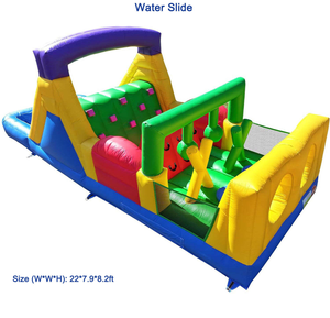 Castillo Inflable <span class=keywords><strong>de</strong></span> PVC con Tobogán Acuático, Piscina <span class=keywords><strong>de</strong></span> Pelotas, Escalador, Pista <span class=keywords><strong>de</strong></span> Obstáculos, Juego Deportivo para Niños, Juguete para <span class=keywords><strong>Alquiler</strong></span> en Parques Acuáticos, Interior y Exterior - Product Image 6