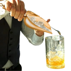 Pelle à glace en acier inoxydable plaqué titane PVD, écologique, pour farine et céréales, pour <span class=keywords><strong>Cys</strong></span> - Product Image 4