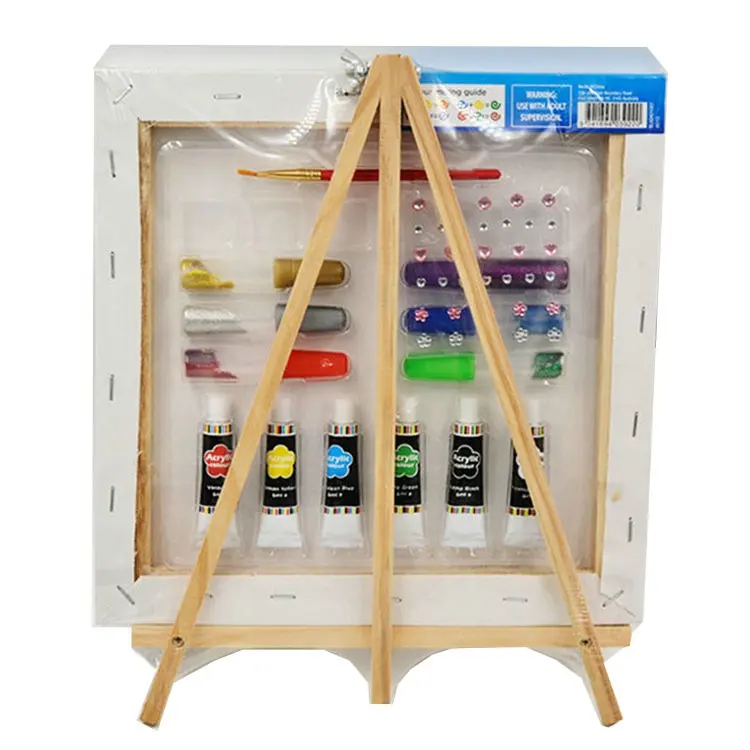 Custom size Canvas Stretcher Bars art and craft set High Quality diy framed blank oil painted toys