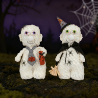 Boneka Hantu Halloween Desain Baru, Boneka Plush Seram, Hiasan Dekorasi Lucu untuk Pajangan Rumah di Hari Halloween