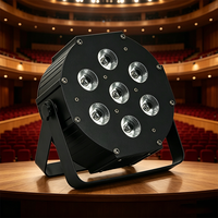 Популярный полноцветный светодиодный прожектор IP20 65W / 70W из ионизированного алюминия для сценического освещения, мероприятий и вечеринок