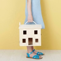 Maison de poupées en bois pour enfants, avec meubles pour chambre de poupées
