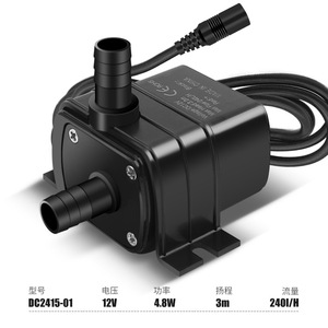 Pompe à eau submersible haute pression 20000 L/h 60 Hz, puissance variable 0,67 CV, pour aquarium et bassin à koïs, avec joint en acier inoxydable pour extérieur - Product Image 2