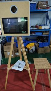 Factory Price <strong>Photo</strong> Mirror Booth with Flight case 2026 15.6inch Magic Mirror <strong>Photo</strong> Booth for Wedding or Party Accessories - Product Image 4