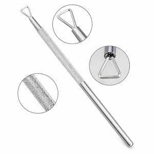 Offre Spéciale : Repousse-cuticules et grattoir en acier inoxydable de haute qualité pour manucure, outil de dépose de vernis à ongles et de nail art - Product Image 5