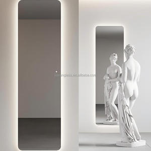 <span class=keywords><strong>Specchio</strong></span> LED Intelligente Moderno Rettangolare Grande 70x100 con Funzioni Personalizzate Retroilluminato Antiappannamento Garanzia di Due Anni <span class=keywords><strong>Infrangibile</strong></span> - Product Image 3