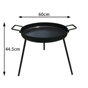 Parrilla para Fogata de Hierro Fundido de 60 cm con Patas Extraíbles para Barbacoa - Product Image 3