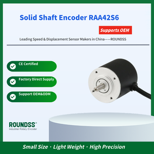 Encoder Absoluto Fotoeléctrico de un Solo Giro RAA42S6 de 46 mm con SSI/CANopen/RS485, Resolución de 8 bits, 1000 RPM - Product Image 1
