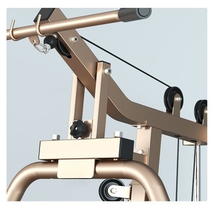 Equipo Multifuncional de Ejercicio y Musculación, Una Estación con Pila de Pesas de 150 Libras, Máquina de Gimnasio Combinada para el Hogar - Product Image 4