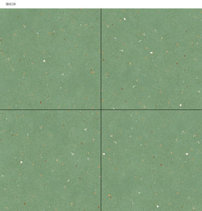 Carreaux de porcelaine antidérapants durables, aspect terrazzo moderne et coloré, vert gazon mat, pour revêtement mural et sol intérieur, boutique - Product Image 2