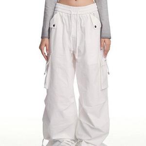 Pantalons cargo d'été pour femmes, style streetwear hip-hop, respirants, à séchage rapide, en toile, salopettes anti-rides et imperméables - Product Image 2