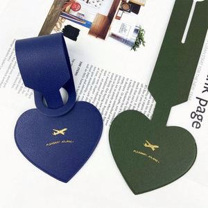 Multi-Colors PU Luggage <b>Tag</b> for Travel Business Trip Faux Leather Suspension <b>Suitcase</b> <b>Tags</b> for Bags Can Custom Logo - Product Image 6