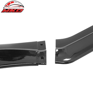เหมาะสำหรับ Honda Civic Sedan ปี 2013-2015 ชุดแต่งกันชนหน้าสไตล์ GT สีดำเงา - Product Image 6