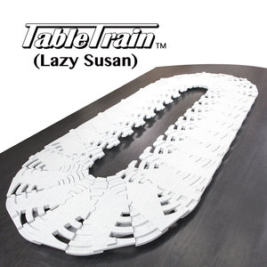 Lazy Susan Revolution placa giratoria ajustable Lazy Susan tocadiscos para mesa larga Rectangular - Product Image 3