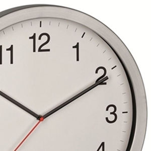 TFA Funk-Wanduhr XL 60.3545.02 Modern Quartz <b>Wall</b> <b>Clock</b> with Metal Frame Needle Display <b>Radio</b>-<b>Controlled</b> - Product Image 4