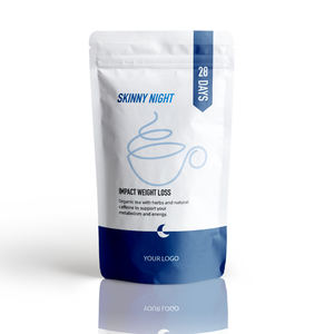 Perte de poids rapide personnalisé ventre brûle graisse régime maigre vente en gros Detox thé mince sacs personnalisés boîtes de conserve emballage - Product Image 1