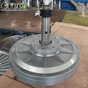 Générateur à disque sans noyau PM à faible couple de démarrage 2m/s 500W-100KW 120-500RPM sans perte de fer, tension personnalisée pour éolienne - Product Image 6