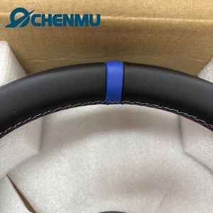 Volant en cuir Alcantara véritable M Performance F20 F22 F30 F32 F10 F12 F07 F01 pour <span class=keywords><strong>BMW</strong></span> avec palettes de changement de vitesse - Product Image 3