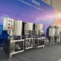 1 BBL 3 Vessel SMART Series Équipement de brassage de bière artisanale en acier inoxydable Solution clé en main Machine de brassage de brasserie à vendre