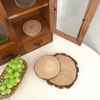 Personnalisé Rustique Pin Verres En Bois