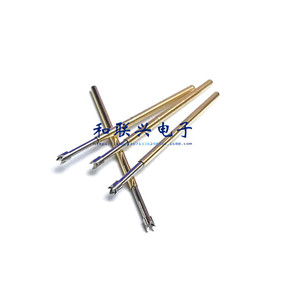 P100 Q2 Sonda de muelle de cuatro puntas con cabeza de corona grande de 1.36mm, orificio de perforación de 1.7mm, longitud de 33mm, para pruebas de metales, piezas de instrumentos - Product Image 4