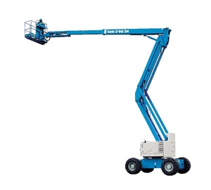 Genie 4-16m điện di động Scissor Lift 4-16M trên không làm việc nền tảng giảm giá điện thoại di động kéo Lift cho kho - Product Image 5