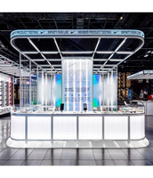 Comptoirs de bar en pierre artificielle rétroéclairés populaires pour hôtels, fermes, écoles, hôpitaux - Design moderne, écologiques, garantie 10 ans