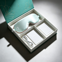 Masseur oculaire personnalisé, boîte cadeau premium à double couche avec insert à plusieurs compartiments pour marque de lunettes