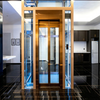 Ascenseur résidentiel de luxe pour villa, petit ascenseur domestique personnalisé pour villa