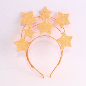 2026 Trendy Colorful Stars & Cartoon Sequin <b>Headband</b> for Kids Party with One Size Fits All - Product Image 3