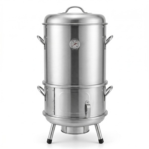 Parrilla Asador Vertical de Carbón de 0.7MM de Acero Inoxidable para Pollo, Uso Comercial Moderno, Venta al por Mayor para Restaurantes - Product Image 1