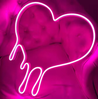 Suministros de decoración navideña, letrero de neón personalizado a prueba de agua, luces Led, letrero de neón Led personalizado para fiesta de Navidad