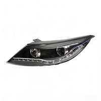 OE 921013W720 921023W710 para KIA Sportage 2010-2014 Faro Delantero de Coche con Doble Lente LED Luces de Circulación Diurna