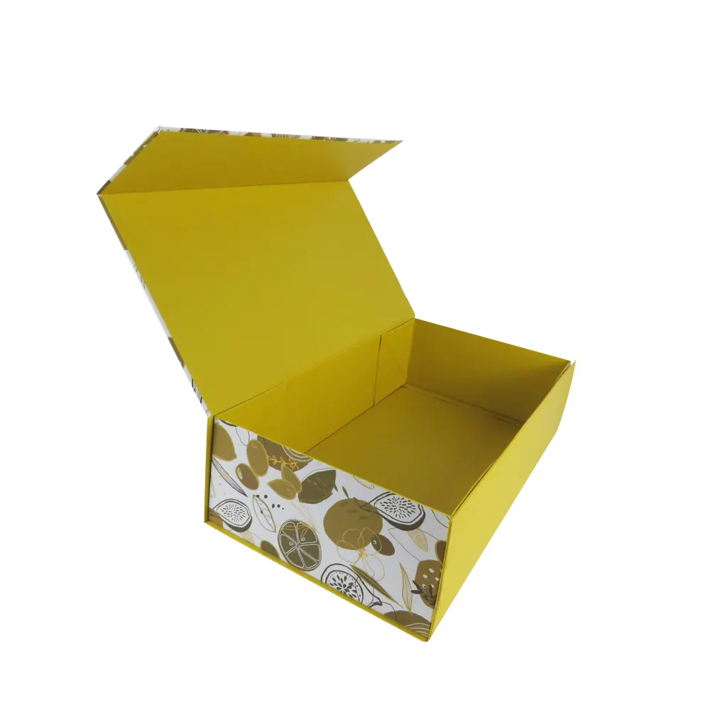 Custom Rigid Collapsible Box Luxury Cardboard Paper Folding Magnet Box Wig Hair Extension Packaging