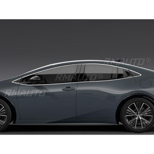 Accesorios para Toyota PRIUS Serie 60 2022-2023, Moldura de Ventana de Acero Inoxidable, Kit de Modificación de Carrocería - Product Image 4