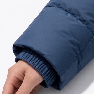 Veste matelassée pour femme - Manteau long en duvet avec capuche en fourrure, <span class=keywords><strong>ceinture</strong></span> élégante, coupe ajustée, matelassage en chevron, parka d'hiver pour un usage quotidien - Product Image 6