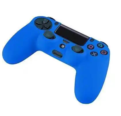 Yapears çok renkli silikon kauçuk yumuşak koruyucu kılıf jel cilt kapak PlayStation 5 PS5 denetleyici mavi