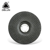 Disque de polissage abrasif fin à liant résineux de 4,5 pouces, meule de ponçage à dureté moyenne, support OEM pour meuleuse d'angle, métaux ferreux