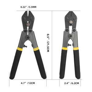 <span class=keywords><strong>Pince</strong></span> <span class=keywords><strong>à</strong></span> sertir robuste en aluminium de 8,5 pouces pour la pêche, construction en acier au carbone, coupe-fil 4 fonctions, 300g, modèle personnalisable avec logo - Product Image 3