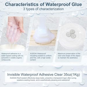 Rivestimento Impermeabile <span class=keywords><strong>Trasparente</strong></span> Super Resistente Agente Anti-Infiltrazione Invisibile - Product Image 3