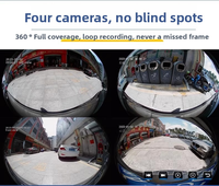 Sensor de Aparcamiento Panorámico 360° Todo en Uno para Passat |   12 Funciones Principales, Cámara 1080P, Sincronización de Radar 3D, Diseño Compacto