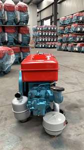 High Quality New Zs1125 Single Cylinder 4 Stroke Water-Cooled Small Diesel Engine Recoil/Electric Start - Product Image 4