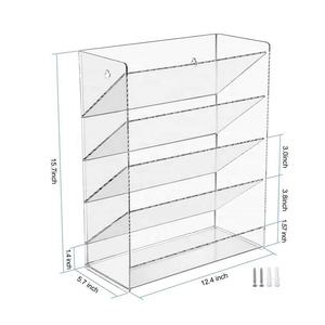 اكريليكي معلق على الحائط مع 5 رفوف - Product Image 2